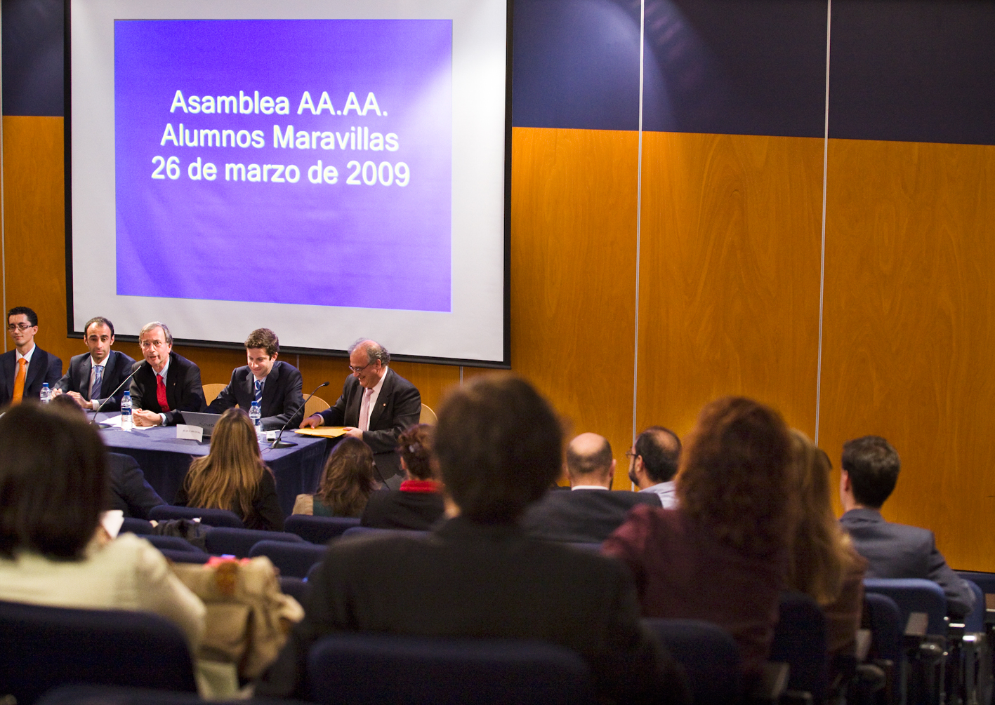 Momento de la Asamblea 2009 Asamblea 2009