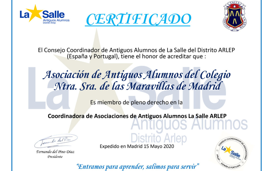 Coordinadora de Asociaciones de Antiguos Alumnos La Salle ARLEP
