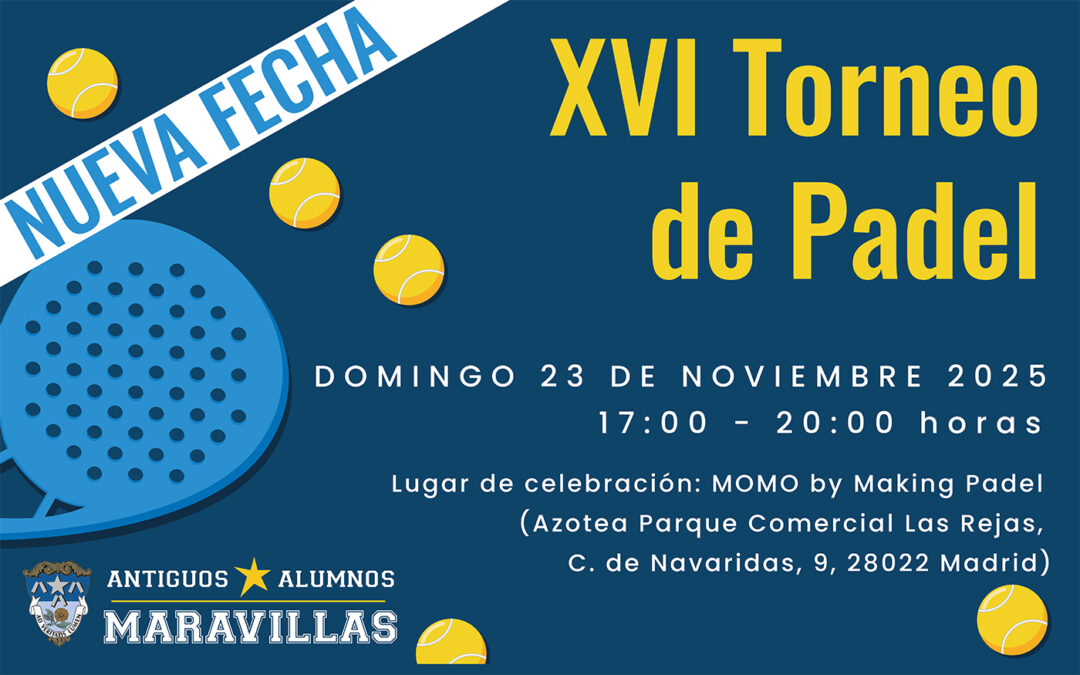 XVI TORNEO DE PADEL