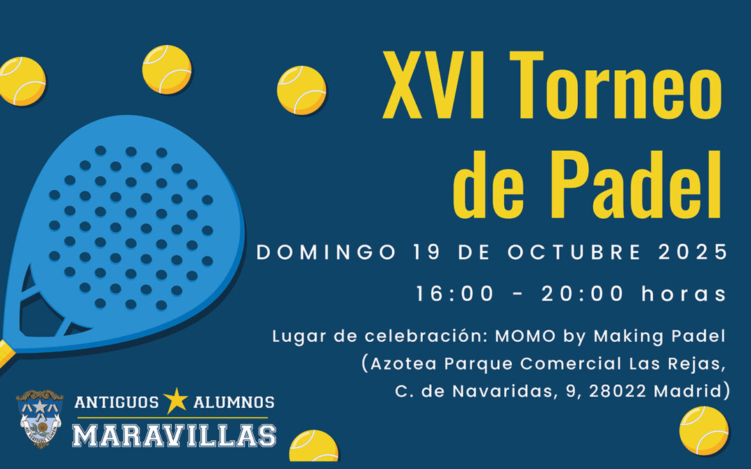 XVI TORNEO DE PADEL