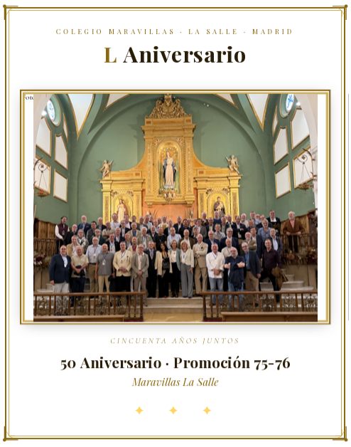 50 Aniversario de la Promoción del 75-76